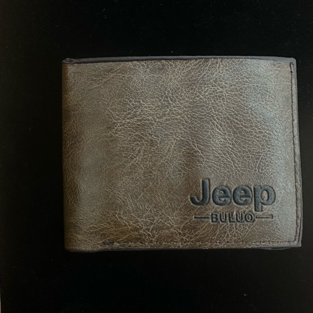 JEEP BROWN WALLET